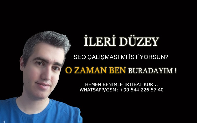 Google SEO Uzmanı: Yavuz DOĞANALP
