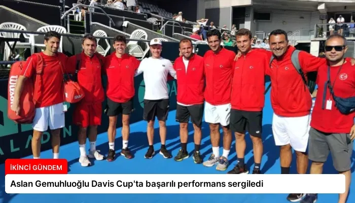 Aslan Gemuhluoğlu Davis Cup’ta başarılı performans sergiledi