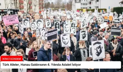 Türk Aileler, Hanau Saldırısının 4. Yılında Adalet İstiyor