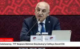 Galatasaray, TFF Başkanı Mehmet Büyükekşi’yi İstifaya Davet Etti
