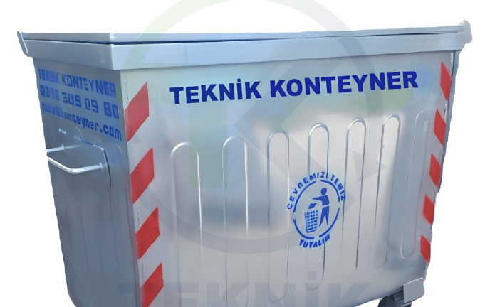 Metal Çöp Konteyner İmal Edilirken Nelere Dikkat Edilir?