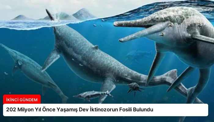 202 Milyon Yıl Önce Yaşamış Dev İktinozorun Fosili Bulundu