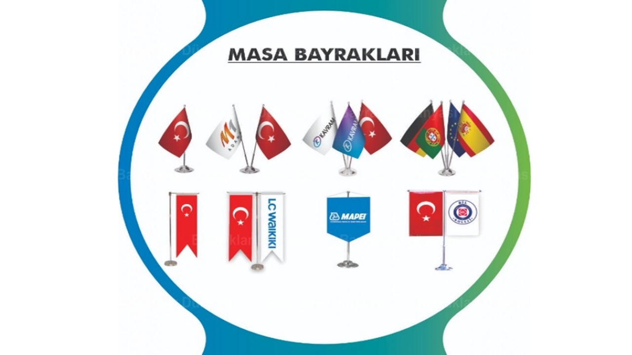 İstediğiniz Ölçü ve Özelliklerde Bayrak Tasarımı