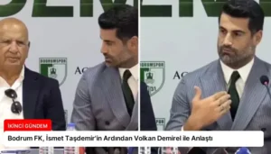Bodrum FK, İsmet Taşdemir’in Ardından Volkan Demirel ile Anlaştı