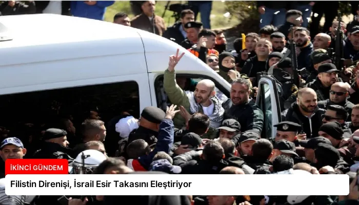 Filistin Direnişi, İsrail Esir Takasını Eleştiriyor