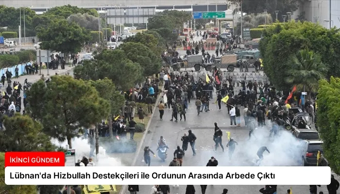 Lübnan’da Hizbullah Destekçileri ile Ordunun Arasında Arbede Çıktı