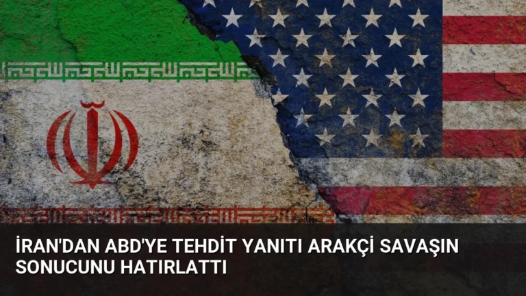 İran’dan ABD’ye Tehdit Yanıtı Arakçi Savaşın Sonucunu Hatırlattı