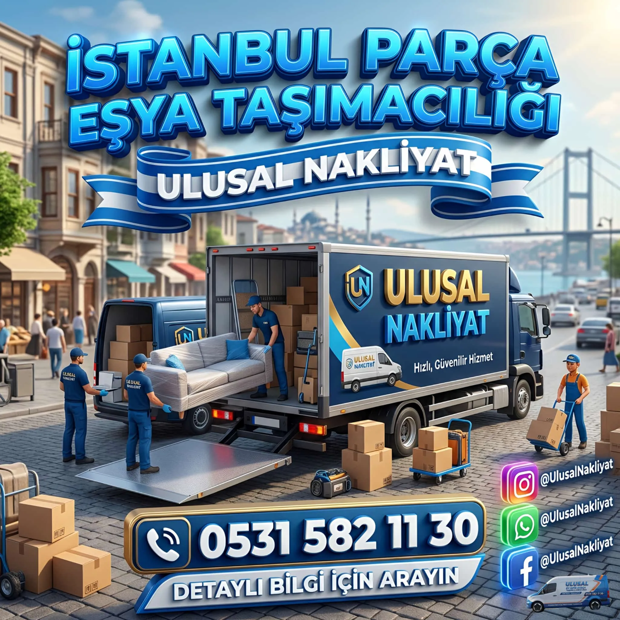 İstanbul Ev Eşyası Taşımacılığında Güvenilir Çözümler: Ulusal Evden Eve Nakliyat