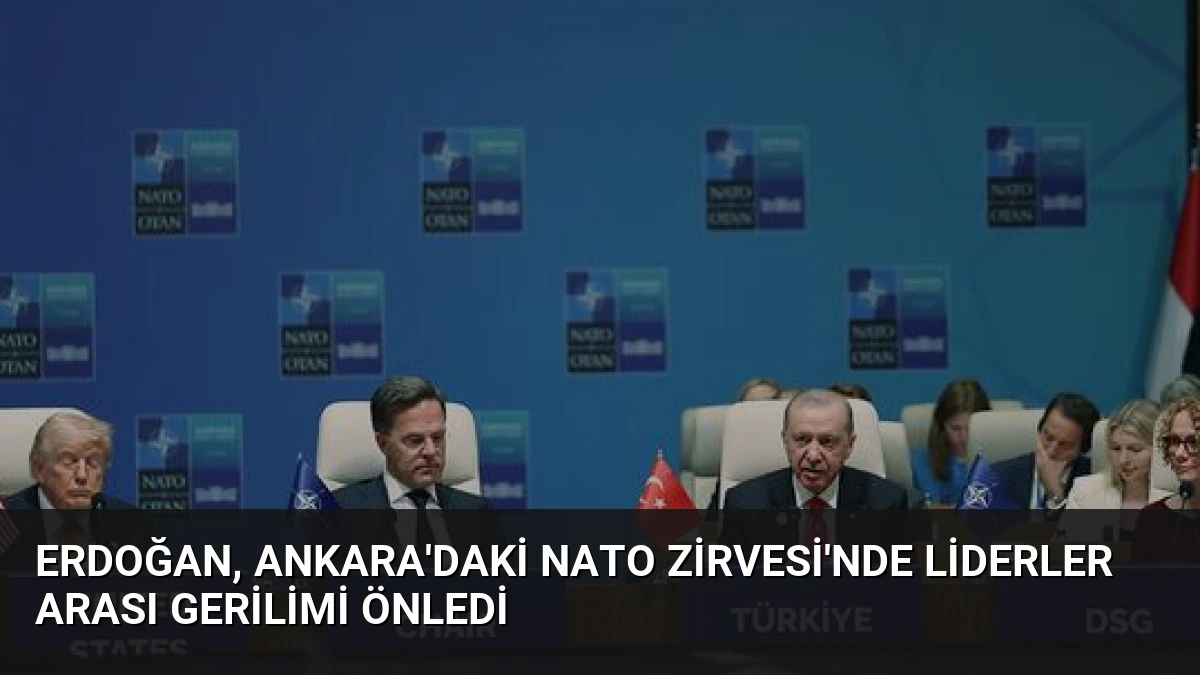 Erdoğan, Ankara’daki NATO Zirvesi’nde Liderler Arası Gerilimi Önledi