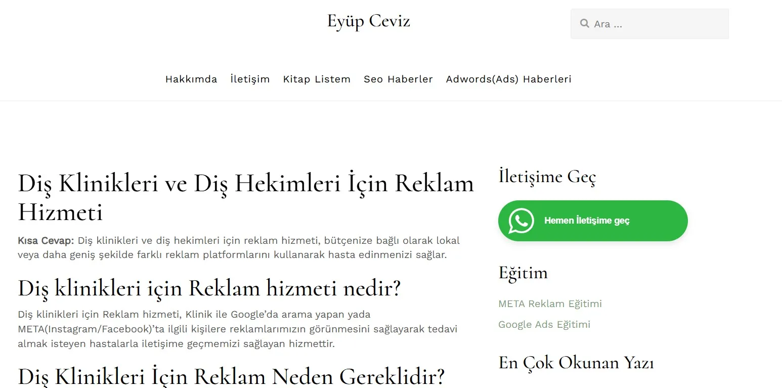 Diş Klinikleri Reklam Yaparken Nelere Dikkat Etmeli