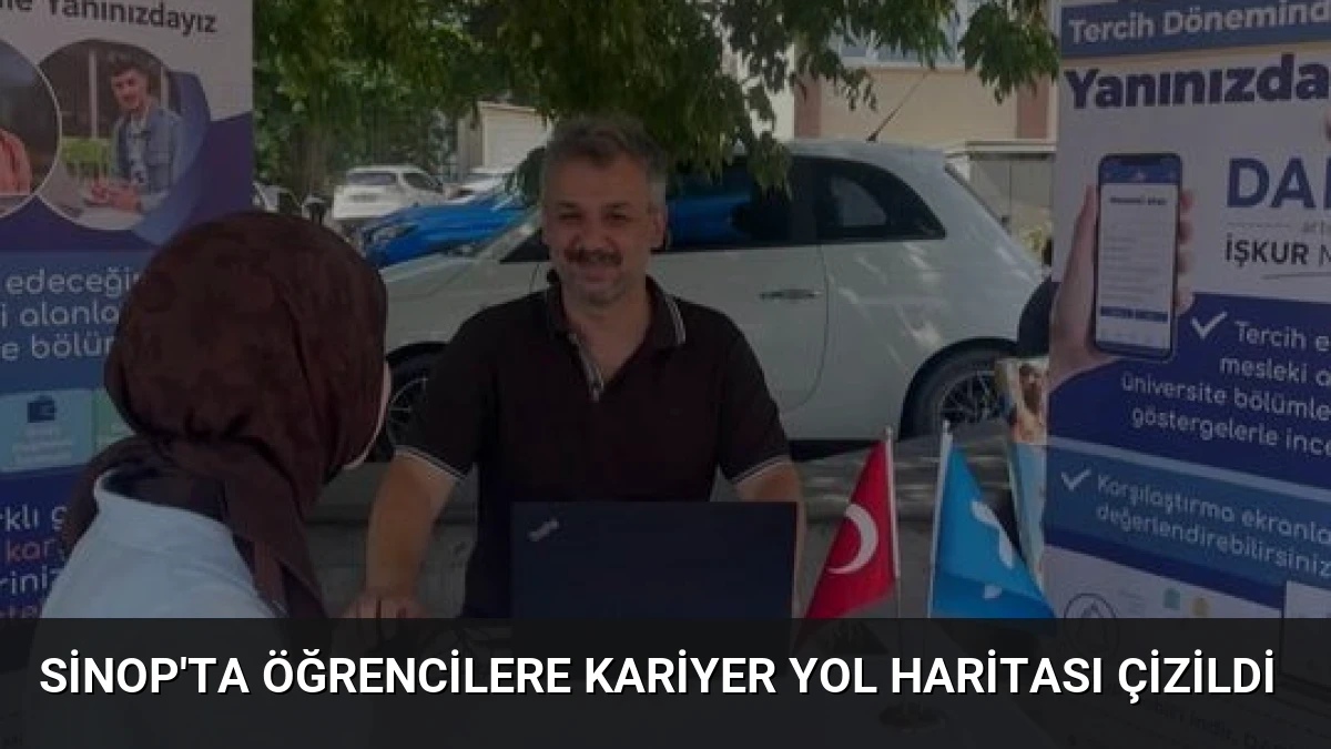 Sinop’ta Öğrencilere Kariyer Yol Haritası Çizildi