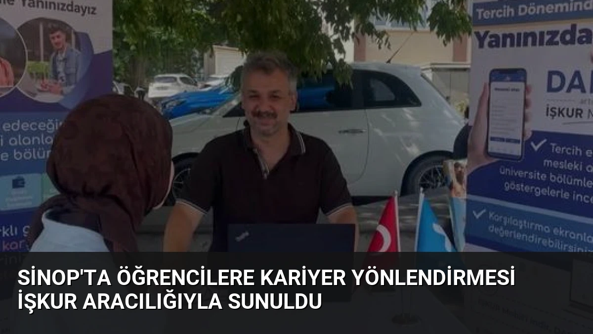 Sinop’ta Öğrencilere Kariyer Yönlendirmesi İŞKUR Aracılığıyla Sunuldu
