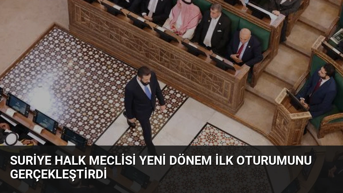 Suriye Halk Meclisi Yeni Dönem İlk Oturumunu Gerçekleştirdi