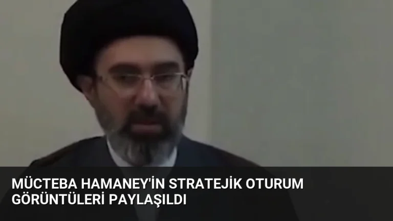 Mücteba Hamaney’in Stratejik Oturum Görüntüleri Paylaşıldı
