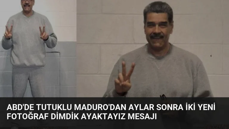 ABD’de Tutuklu Maduro’dan Aylar Sonra İki Yeni Fotoğraf Dimdik Ayaktayız Mesajı