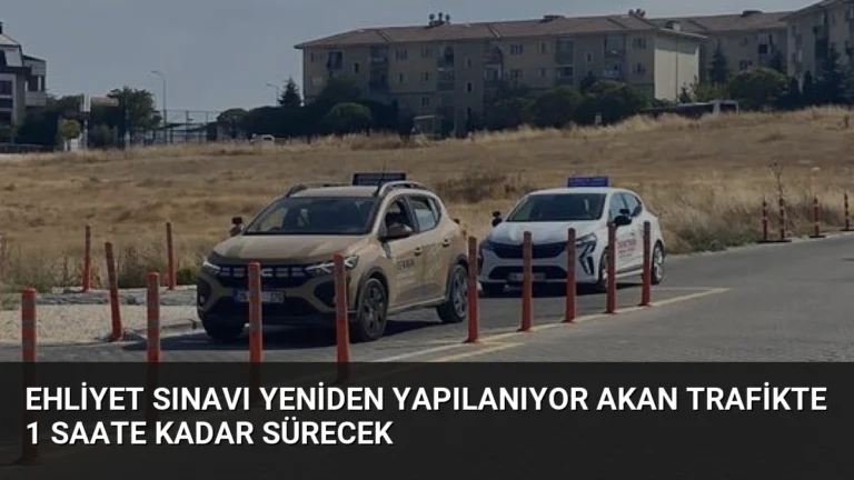 Ehliyet Sınavı Yeniden Yapılanıyor Akan Trafikte 1 Saate Kadar Sürecek